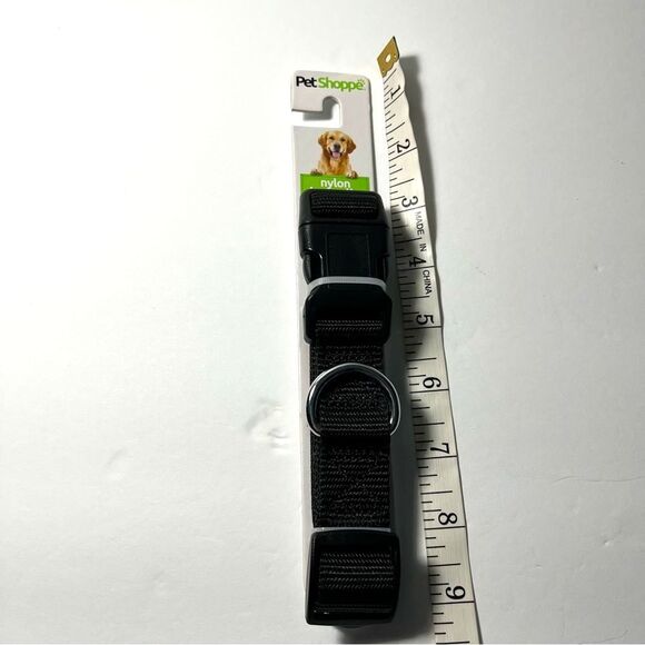 PetShoppe Black Nylon Dog Collar for Large Dogs New - Picture 2 of 4